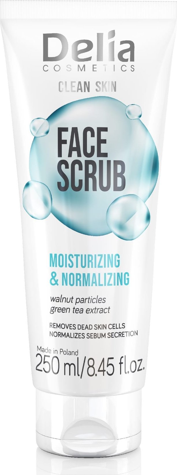 DELIA Clean Skin Peeling normalizująco-nawilżający 250 ml