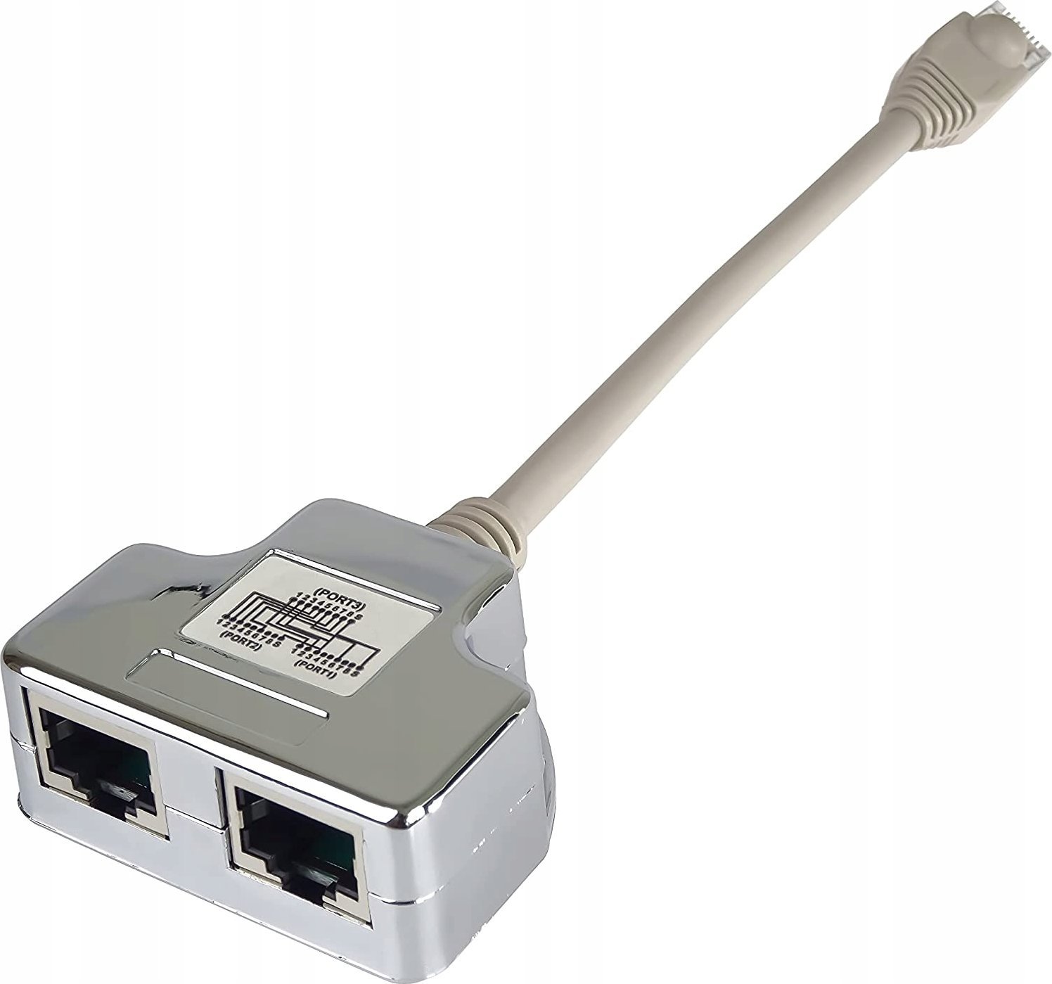 PremiumCord Modulární RJ45 2 porty 10/100Base T