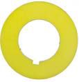Spamel Tabliczka opisowa żółta okrągła fi42 bez nadruku (ST22-4509P01)