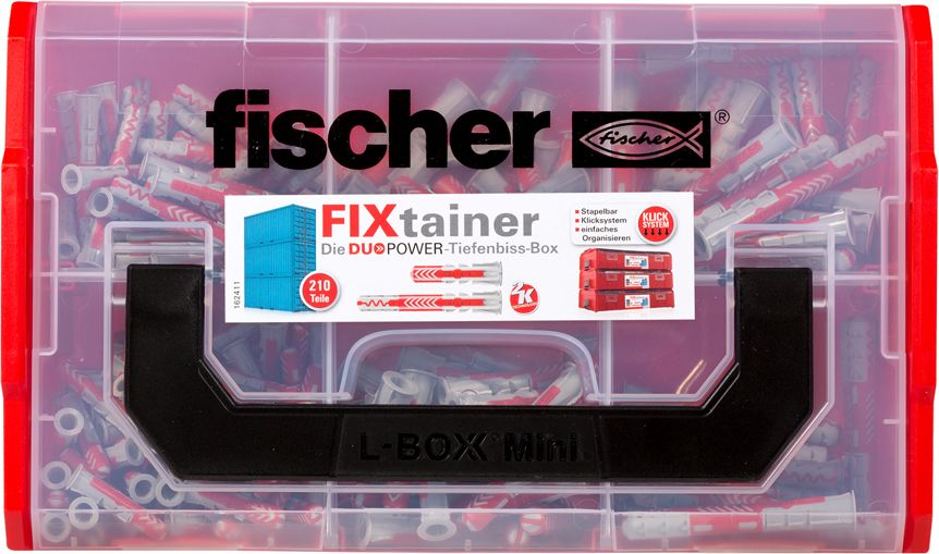 Fischer Zestaw kołków duopower 210 szt. (539867)