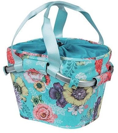 Kosz na przedni bagażnik BASIL BLOOM FIELD CARRY ALL REAR BASKET, KF System 22L, sky blue
