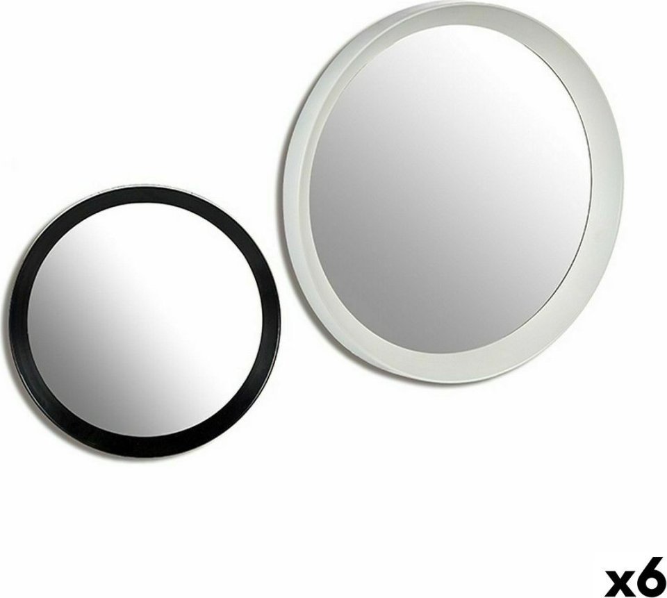 Gift Decor Lustro ścienne Szkło Plastikowy 52 x 4,8 x 52 cm (6 Sztuk)