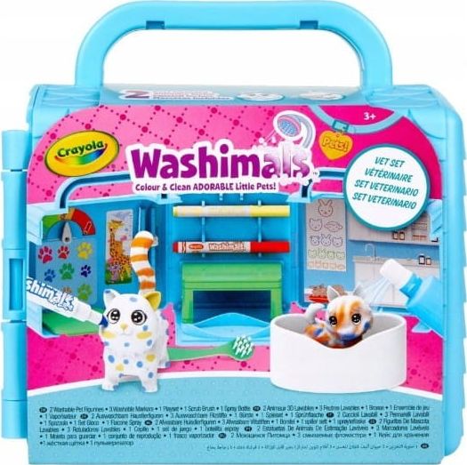 Crayola Washimals Zestaw weterynarza w walizeczce CRAYOLA