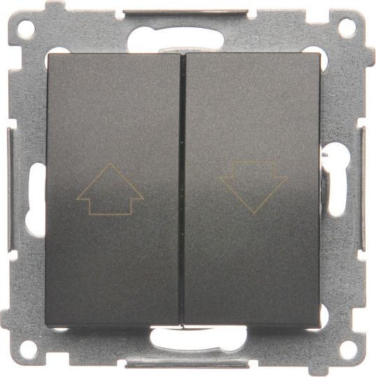 Kontakt-Simon Przycisk żaluzjowy antracyt - DZP1.01/48