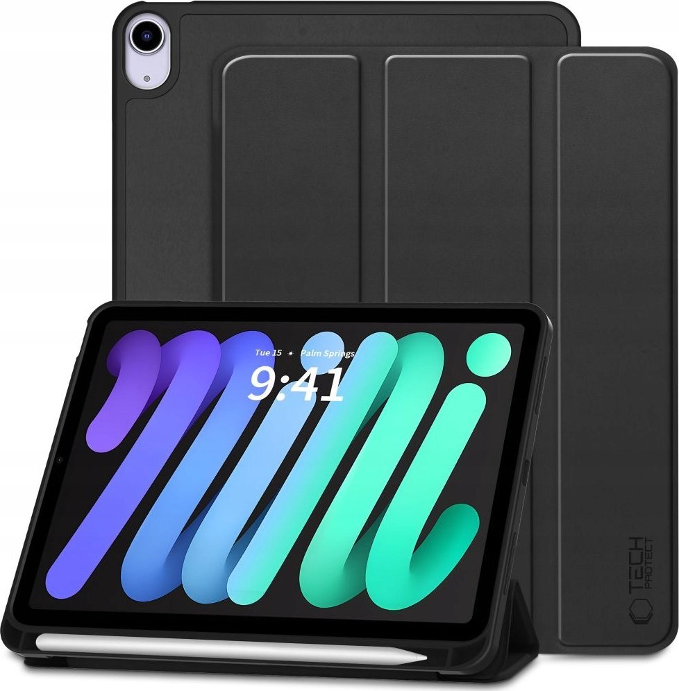 Etui na tablet Tech-Protect TECH-PROTECT SC PEN IPAD MINI 8.3 6 / 7 / 2021-2024 BLACK
