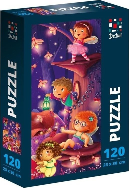 Puzzle 120 De.tail. Leśne miasto