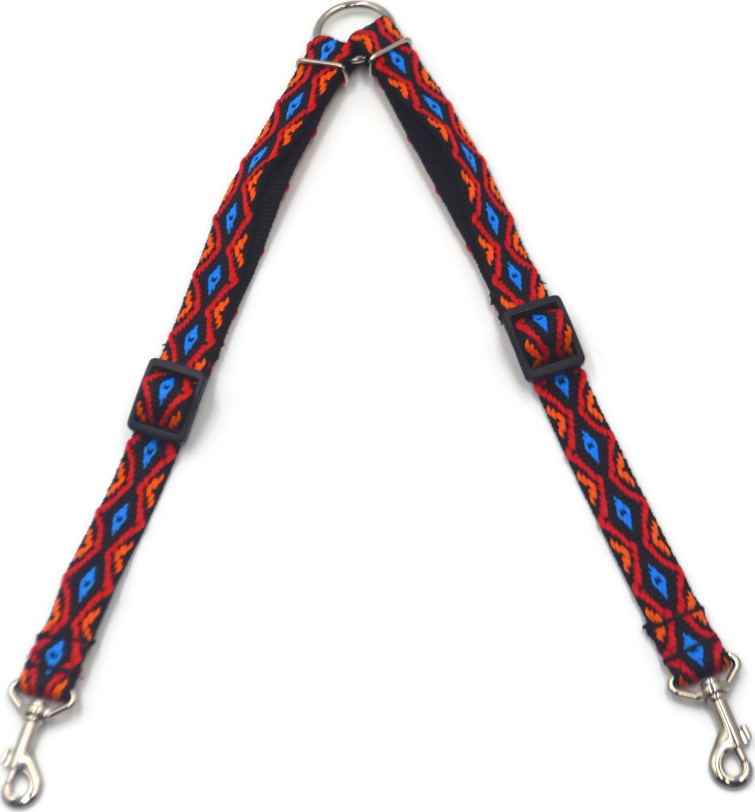 Alizoo Regulowany dwójnik smyczy dla psa 20mm/40-60cm - ALIZOO