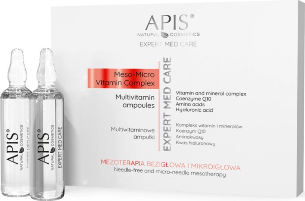 Apis Expert Med Care Multiwitaminowe ampułki 5x10ml 10ml