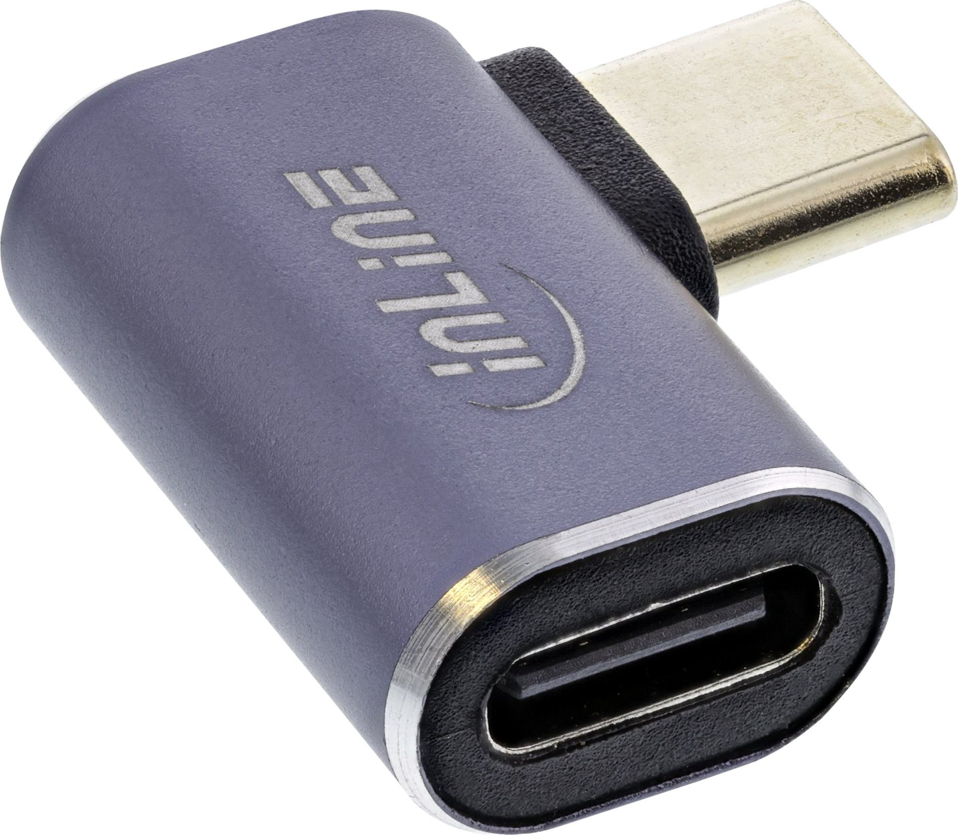 Adapter USB InLine 35900B USB-C - USB-C Szary (35900B)