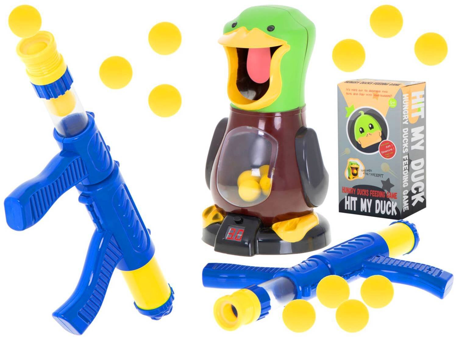 Gra zręcznościowa głodna kaczka 1 pistolet