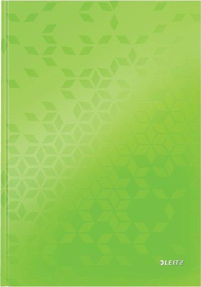 Leitz Brulion w kratkę A4 Leitz WOW, zielony 46261054