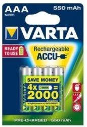 Varta Akumulator AAA / R03 550mAh 4 szt.