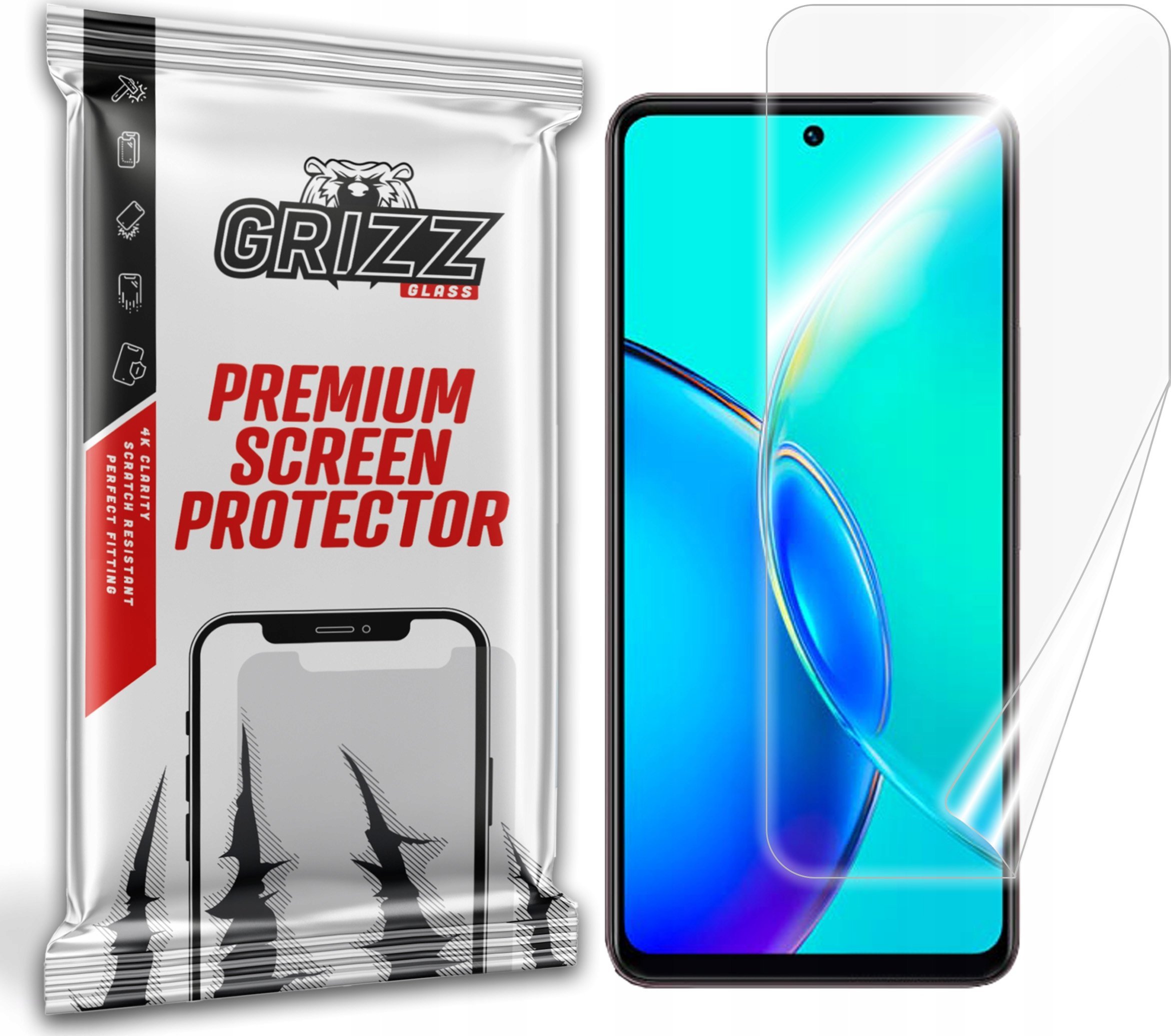 GrizzGlass Folia ceramiczna GrizzGlass CeramicFilm do Vivo Y27s