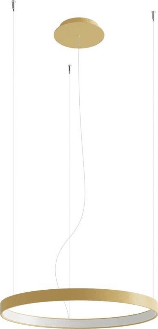 Lampa wisząca Thoro Wisząca lampa okrąg Rio TH.216 Thoro LED 30W 3000K nad wyspę złota