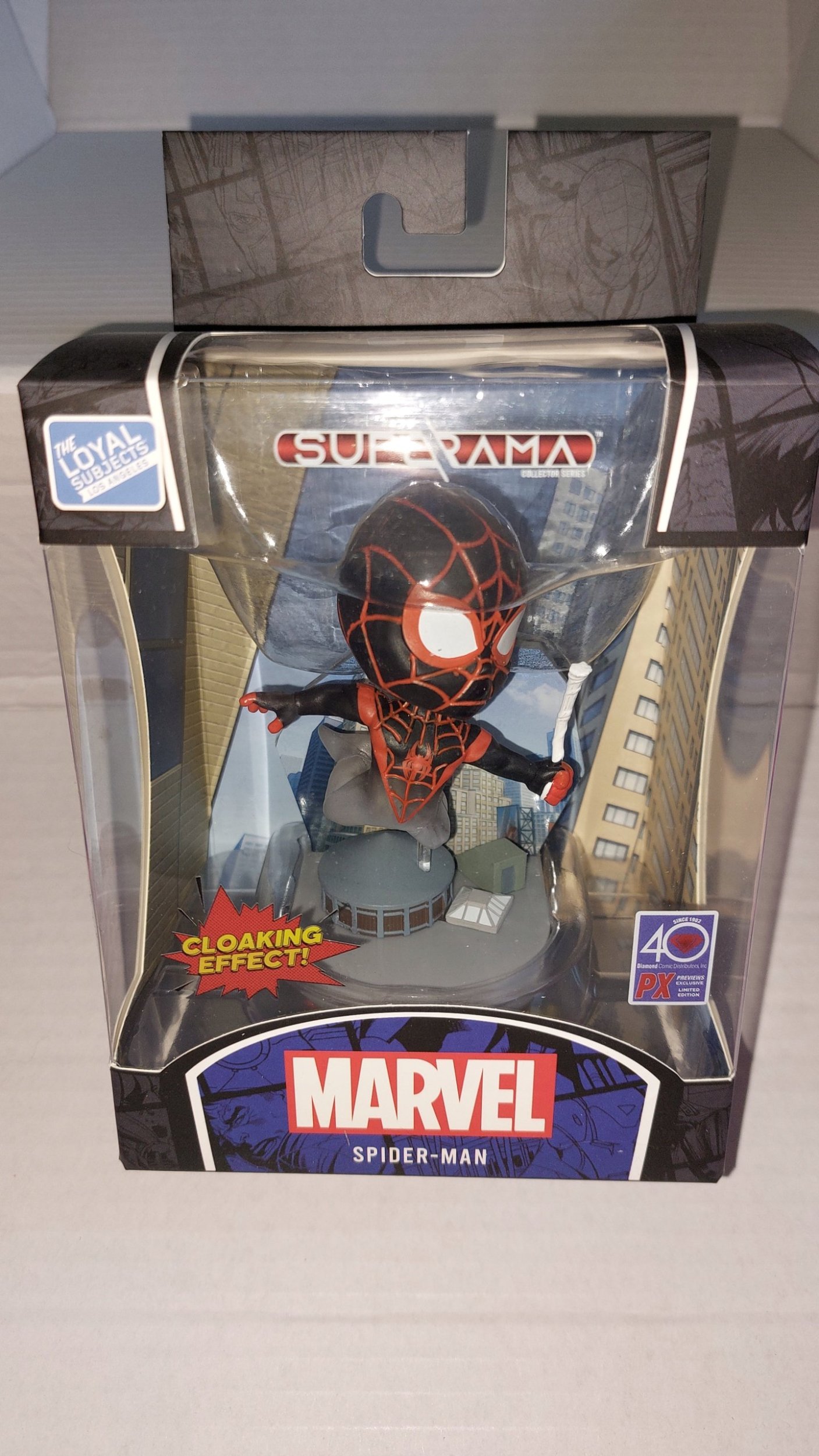 Superama Marvel Spider Man figurka Miles Morales 10cm