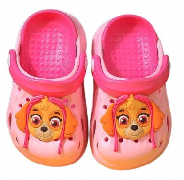 KLAPKI KAPCIE DZIECIĘCE BUTY SANDAŁKI PSI PATROL SKYE 23-25