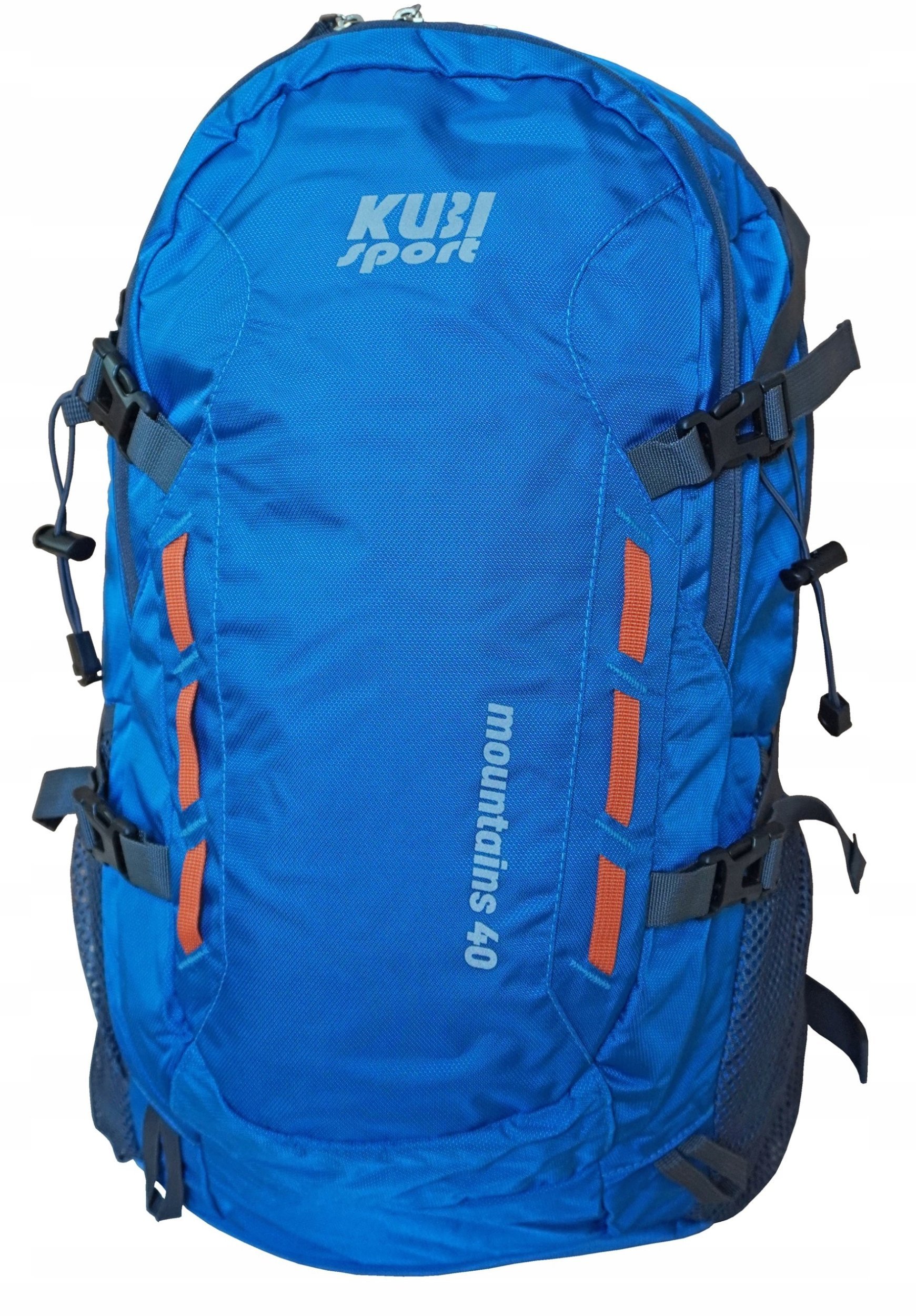 Plecak Turystyczny Sportowy Damski Męski Niebieski Solidny KUBISPORT 40 L