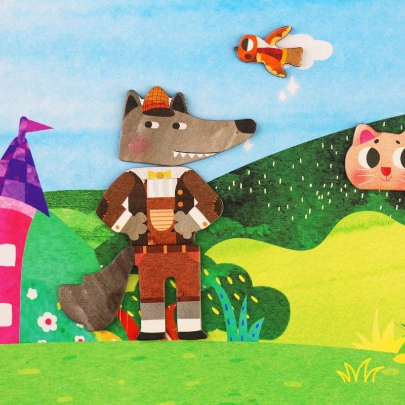 Puzzle magnetyczne Art Case - Bajki