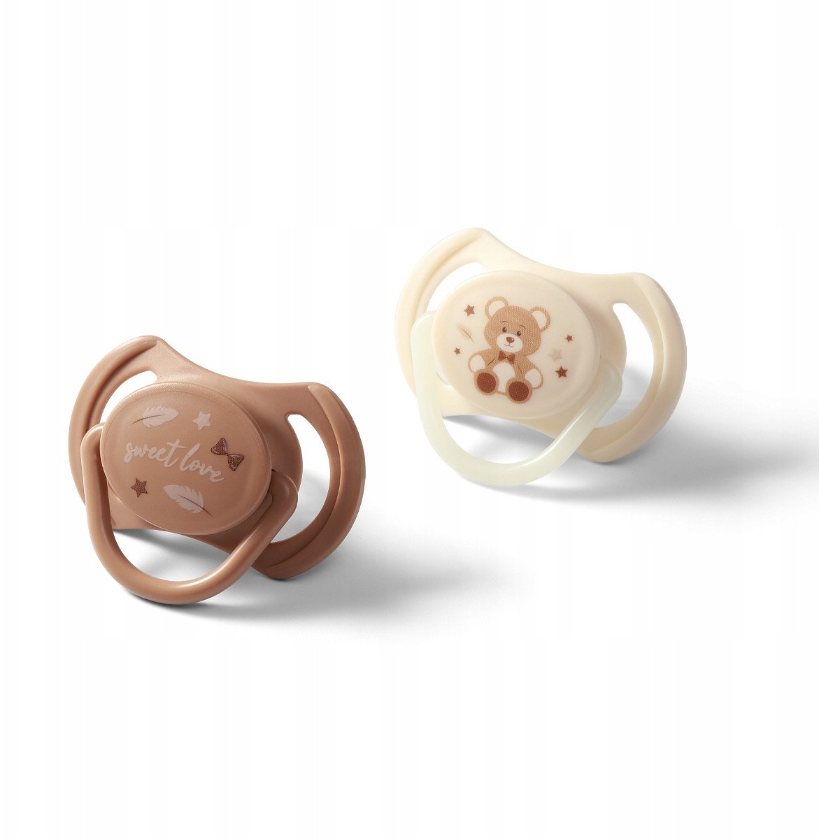 BABY ONO 1669/01 SMOCZKI SYMETRYCZNE SILIKONOWE 0-6 M