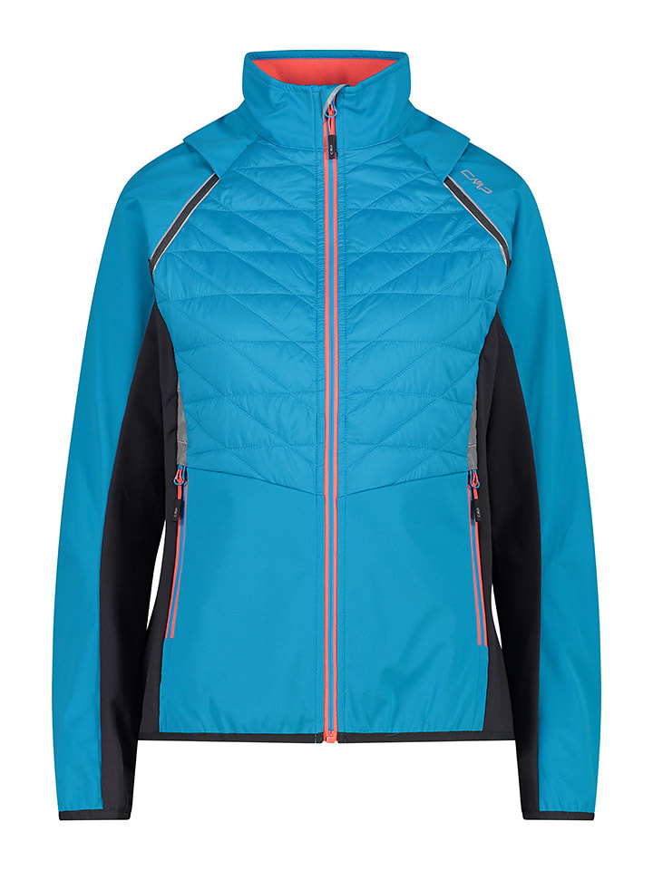 Kurtka funkcyjna 2 w1 w kolorze niebieskim