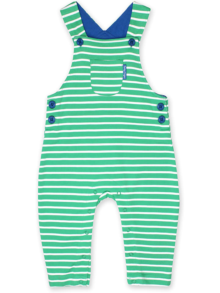 Toby Tiger Ogrodniczki w kolorze zielonym rozmiar: 98