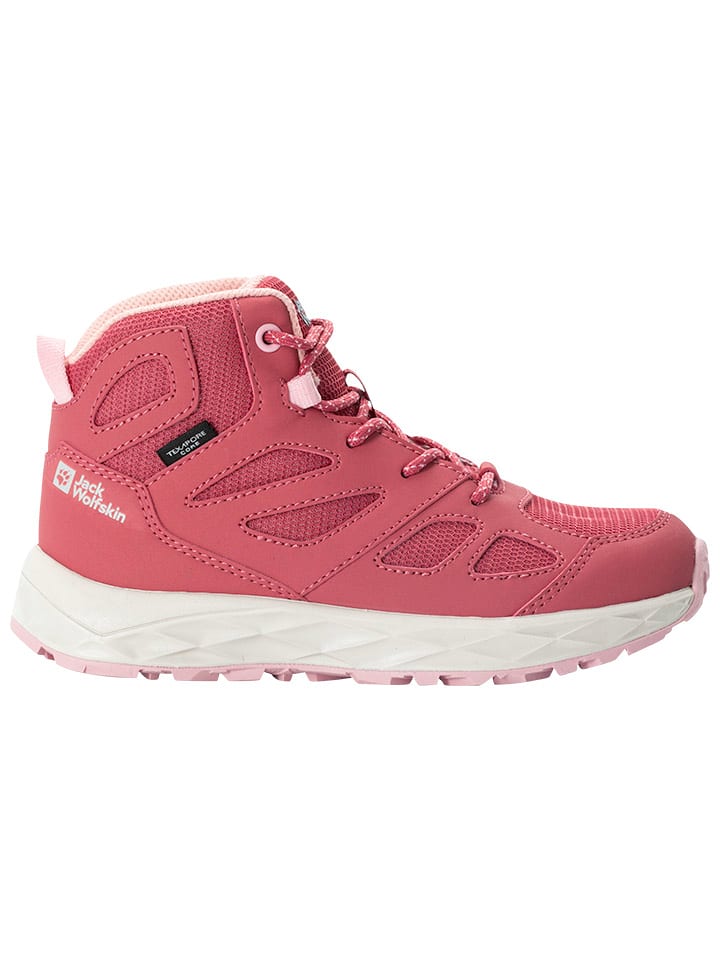 Jack Wolfskin Botki turystyczne "Woodland" w kolorze jasnoróżowym rozmiar: 29