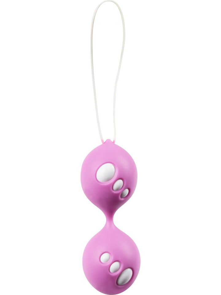 Orion Kulki waginalne "Twin Balls" w kolorze jasnoróżowym - dł. 11 cm rozmiar: onesize