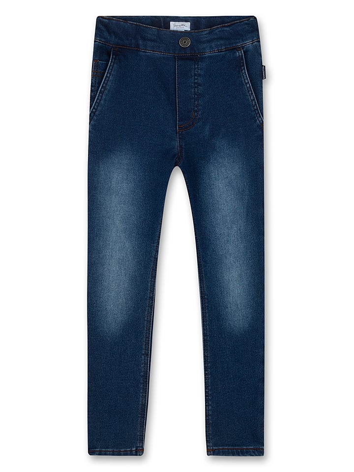 Sanetta Kidswear Dżinsy w kolorze granatowym rozmiar: 122