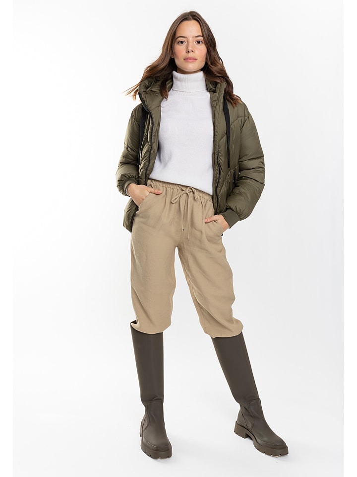 Northwood Kurtka zimowa "Nessa" w kolorze khaki rozmiar: L