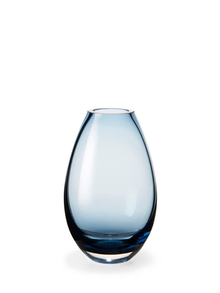 Holme Gaard Wazon "Cocoon" w kolorze niebieskim - wys. 11,5 cm rozmiar: onesize