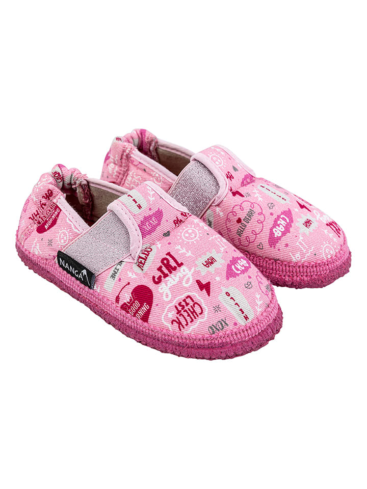 Nanga shoes Kapcie w kolorze różowym rozmiar: 28