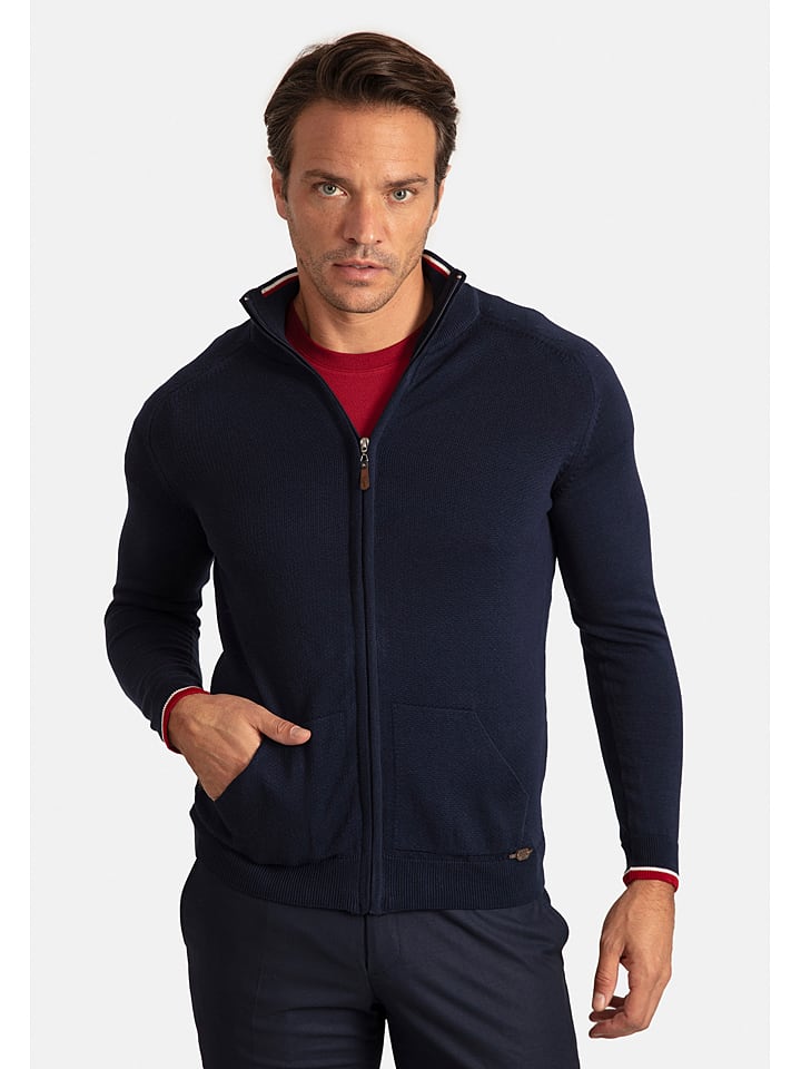 SIR RAYMOND TAILOR Sweter "Miami" w kolorze granatowym rozmiar: XL