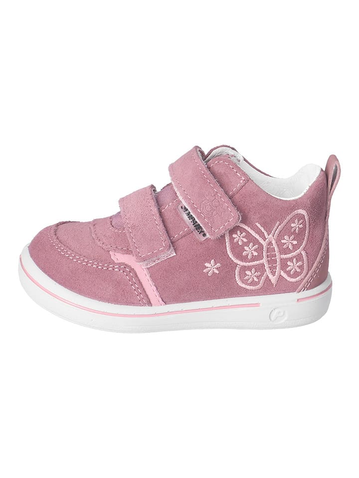 PEPINO Skórzane sneakersy "Liv" w kolorze jasnoróżowym rozmiar: 25