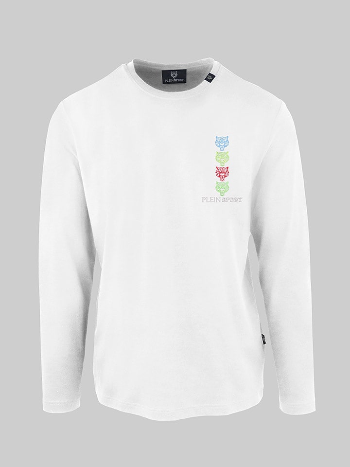 Plein Sport Koszulka w kolorze białym rozmiar: XXL