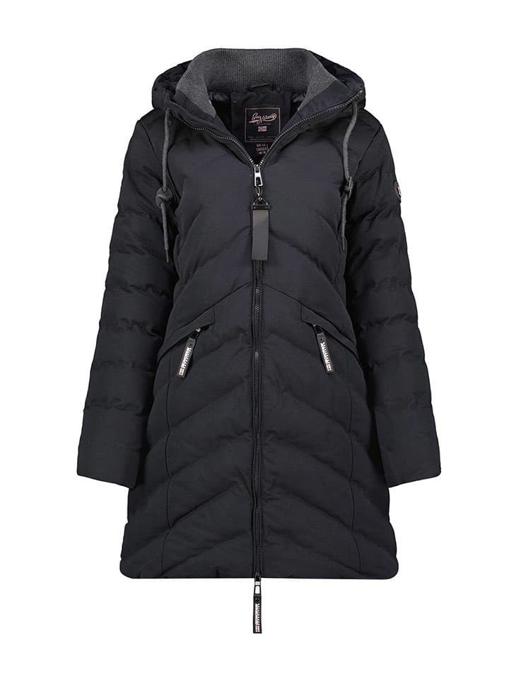 Geographical Norway Parka "Clarisal" w kolorze czarnym rozmiar: 176