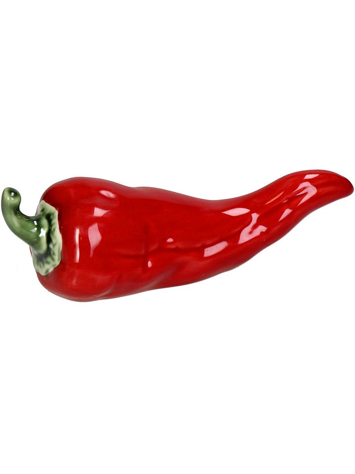 Kersten Figurka dekoracyjna "Red Chili" w kolorze czerwonym - 15,4 x 5,5 x 5,1 cm rozmiar: onesize