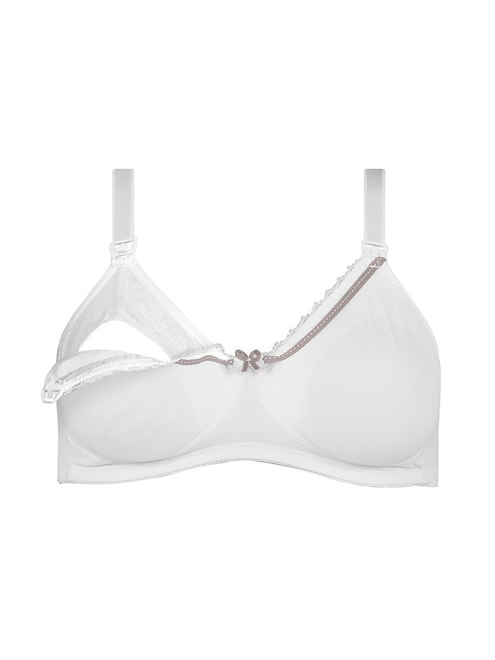 Naturana Biustonosz w kolorze białym do karmienia rozmiar: 105D