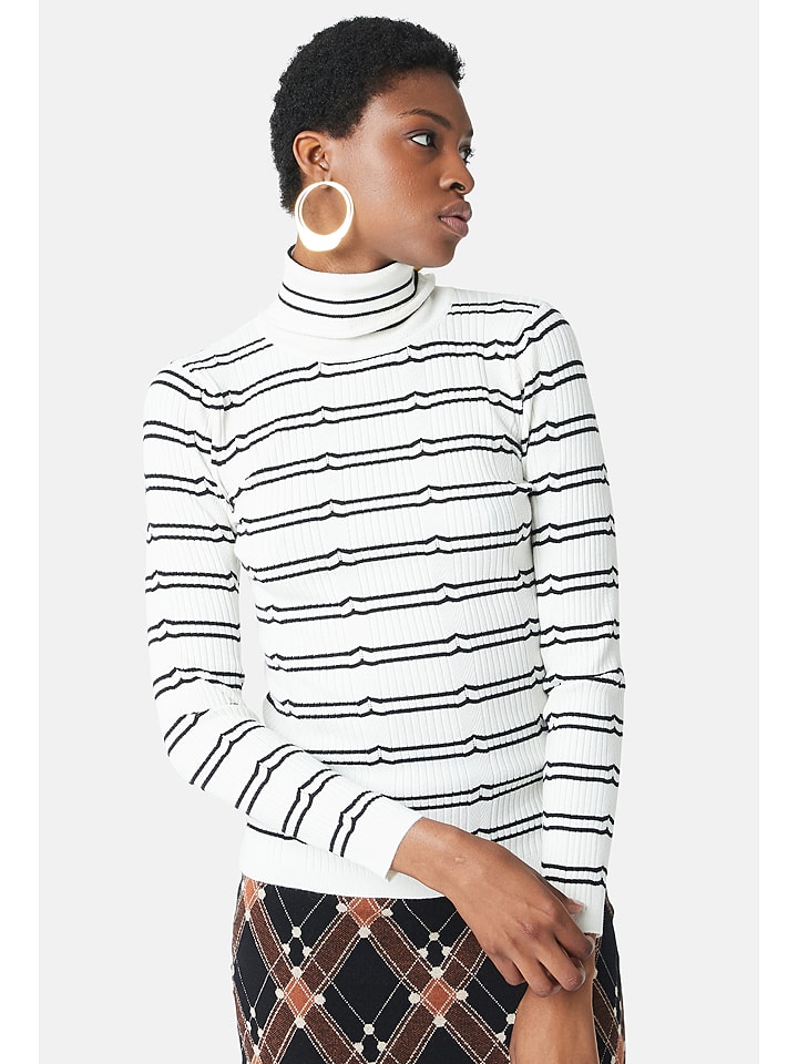 Sweter w kolorze białym