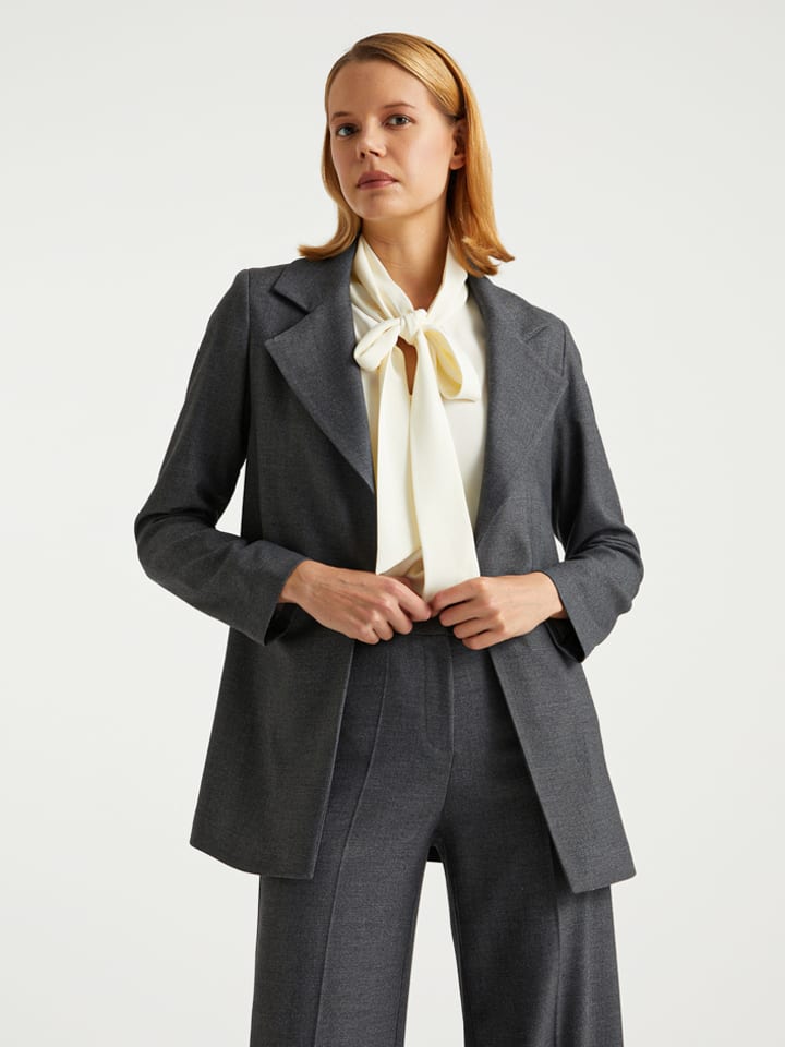 BGN Blezer w kolorze ciemnoszarym rozmiar: 40