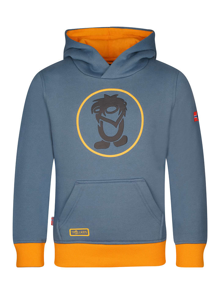 Trollkids Bluza "Troll" w kolorze niebieskim rozmiar: 98