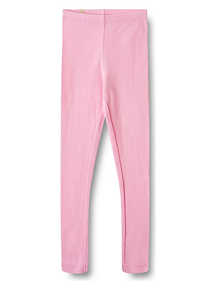 Wheat Legginsy "Maddy" w kolorze jasnoróżowym rozmiar: 140