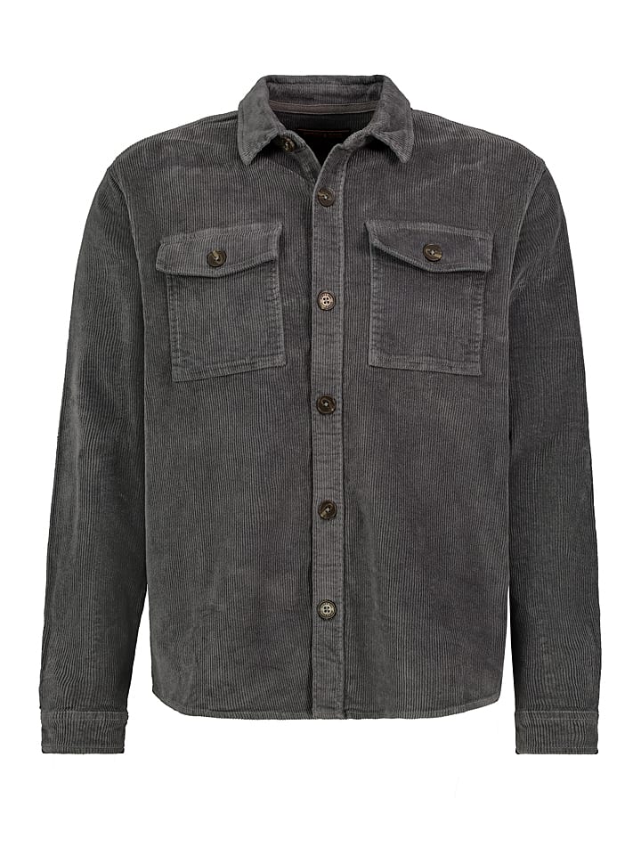 Stitch & Soul Koszula w kolorze antracytowym rozmiar: M