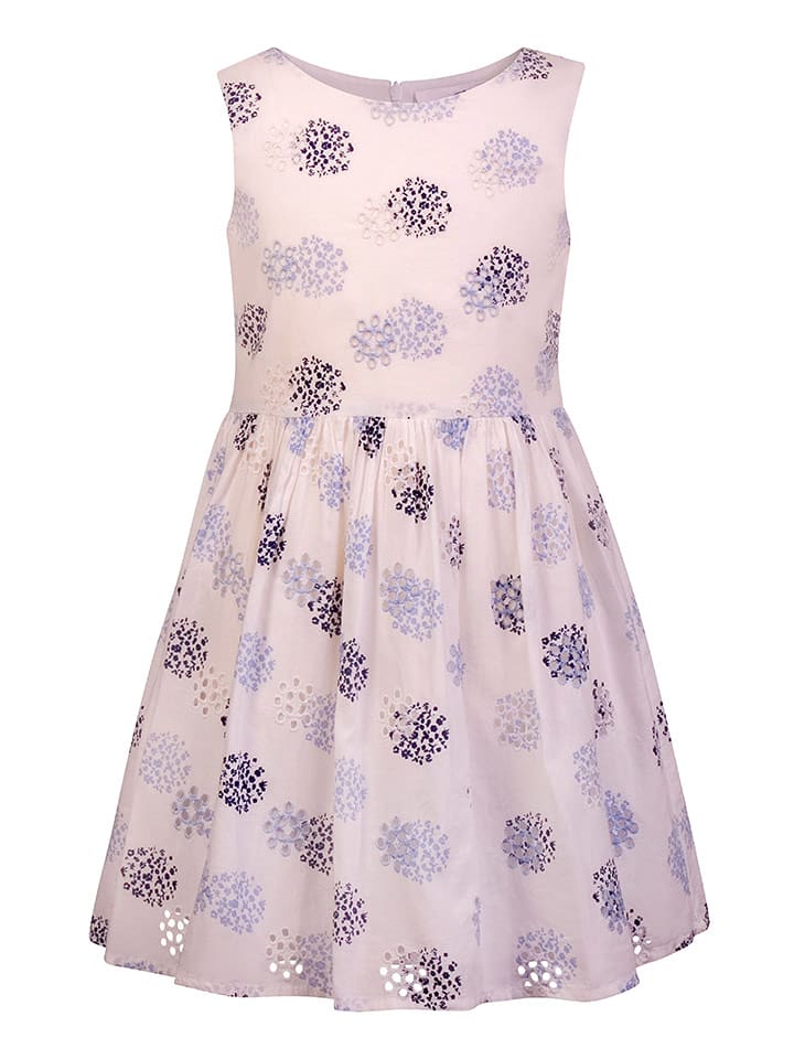 happy girls by Eisend Sukienka w kolorze kremowo-niebieskim rozmiar: 128