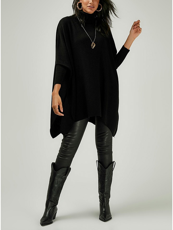 Milan Kiss Sweter w kolorze czarnym rozmiar: XL