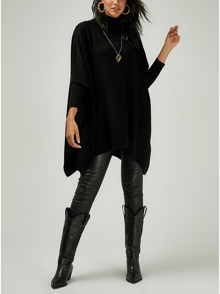 Milan Kiss Sweter w kolorze czarnym rozmiar: XL