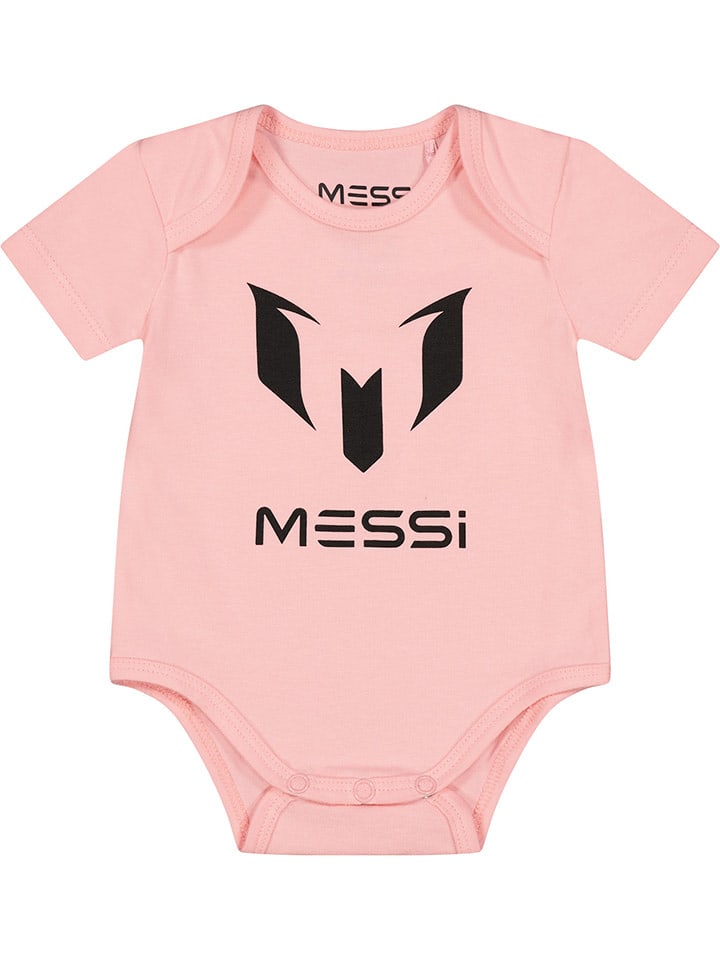 Messi Body w kolorze jasnoróżowym rozmiar: 74