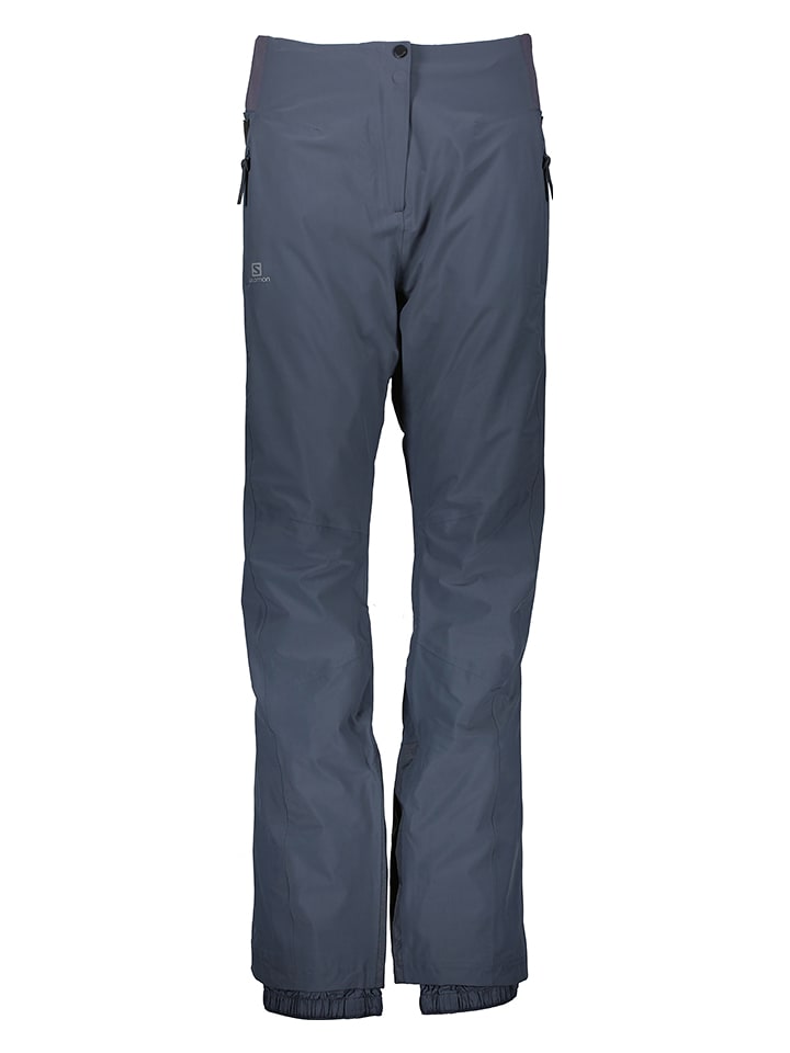 Spodnie narciarskie "Warm Ambition" w kolorze antracytowym