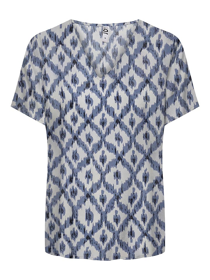 JDY Koszulka "Starr" w kolorze niebieskim rozmiar: 42