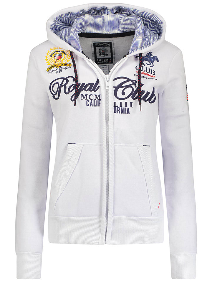 Geographical Norway Bluza "Fanille" w kolorze białym rozmiar: L