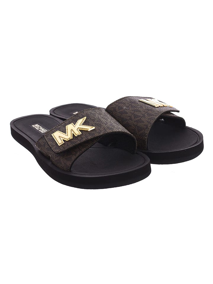 Michael Kors Klapki w kolorze brązowym rozmiar: 41